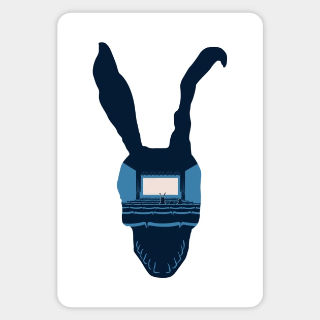 Donnie Darko Sticker by Phil Shelly Creative